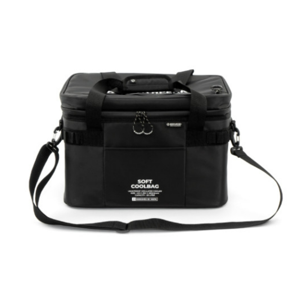 노스피크 소프트쿨러 캠핑 가방 보온보냉백 23L 어깨끈 세트