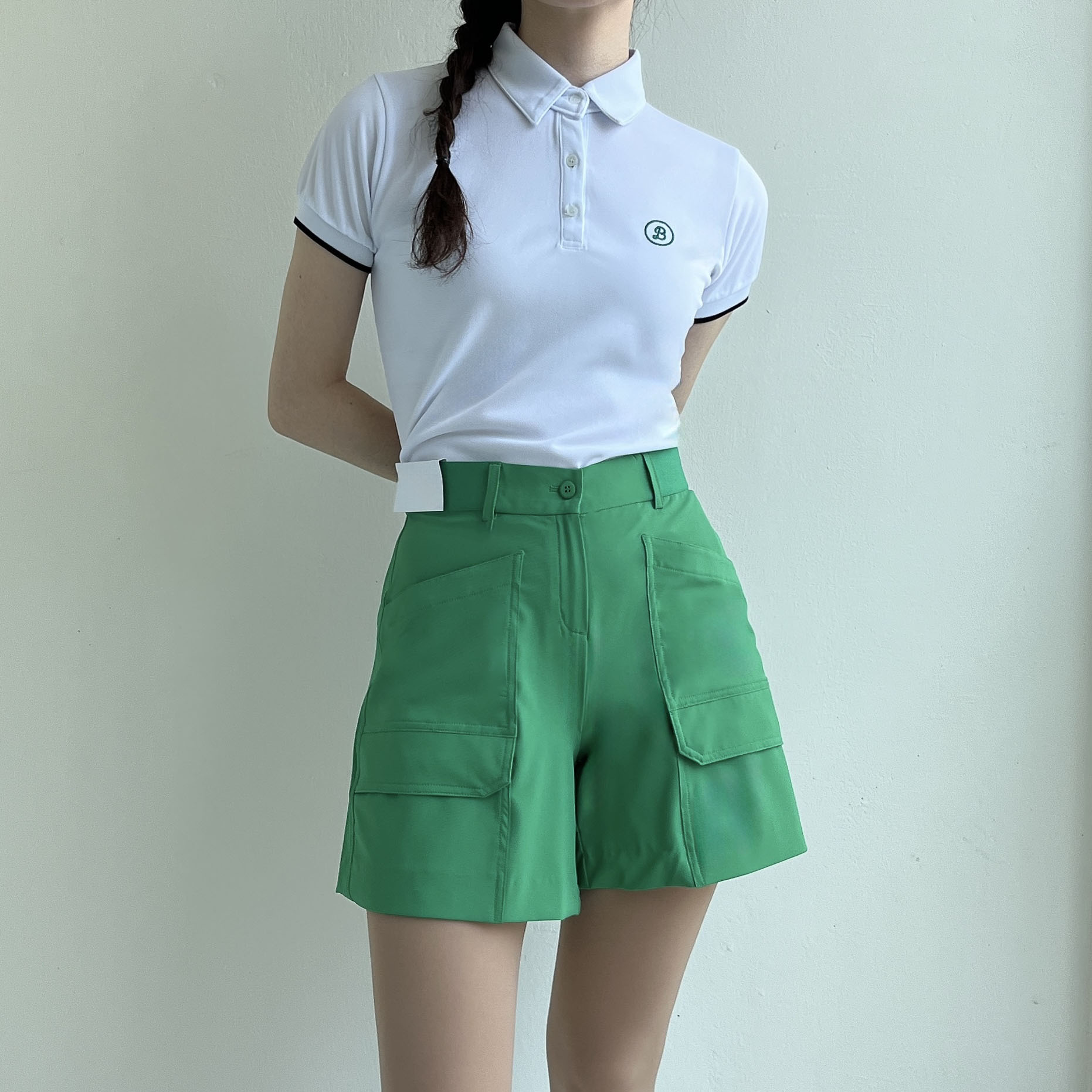 여성골프웨어 여름 여자골프반바지 골프연습복