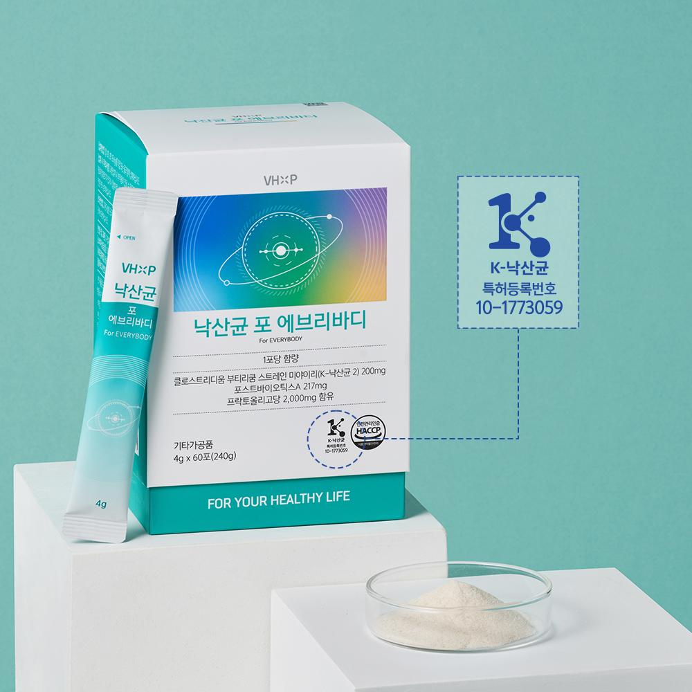 K낙산균 포에브리바디 요구르트 맛 프로바이오틱스 30포, 2개 - 상세 이미지 4