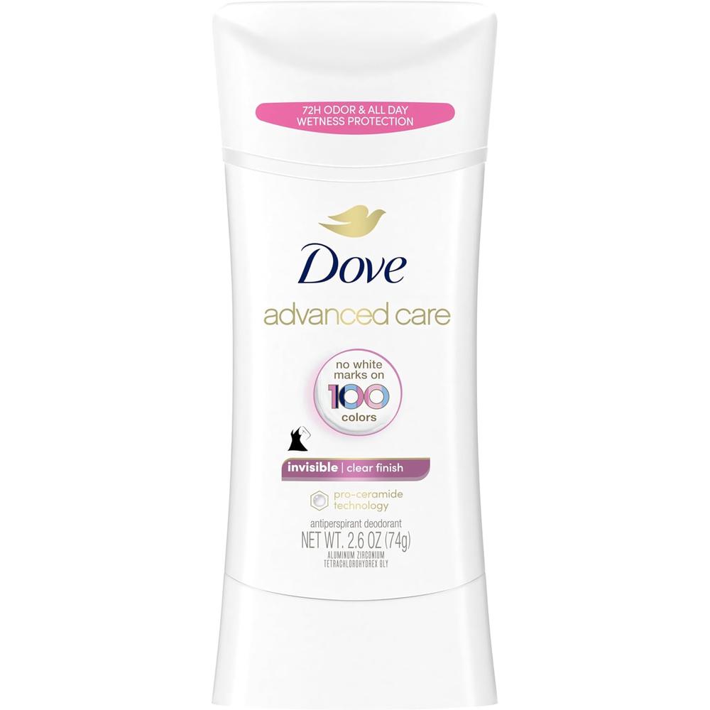 도브 데오드란트 스틱 클리어피니쉬 Deodorant 74g (2개) - 상세 이미지 2