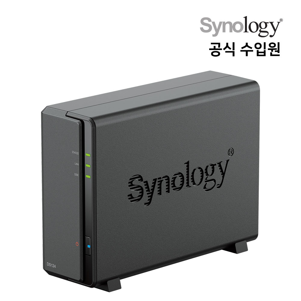 시놀로지 나스 DS124 1Bay NAS - 상품 이미지