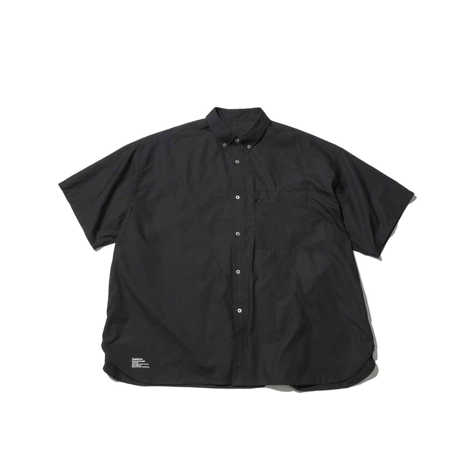 프레쉬서비스 반팔 셔츠 24SS UTILITY S/S B.D SHIRT 그레이 블랙 네이비 - 상세 이미지 2