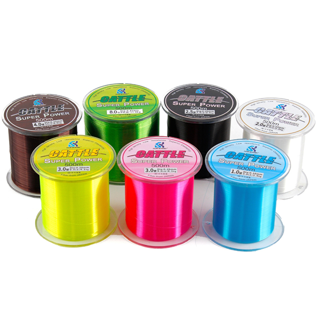 세미플로팅 원줄 모노라인 나일론 낚시줄 원투 바다 감성돔 낚싯줄 세미플로트 500M