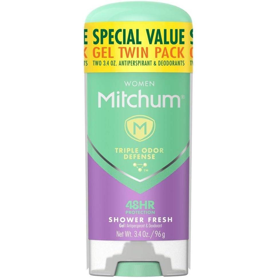 Mitchum 데오드란트 스틱 샤워프레쉬 Deodorant 여성용 96g (2팩) - 상세 이미지 2