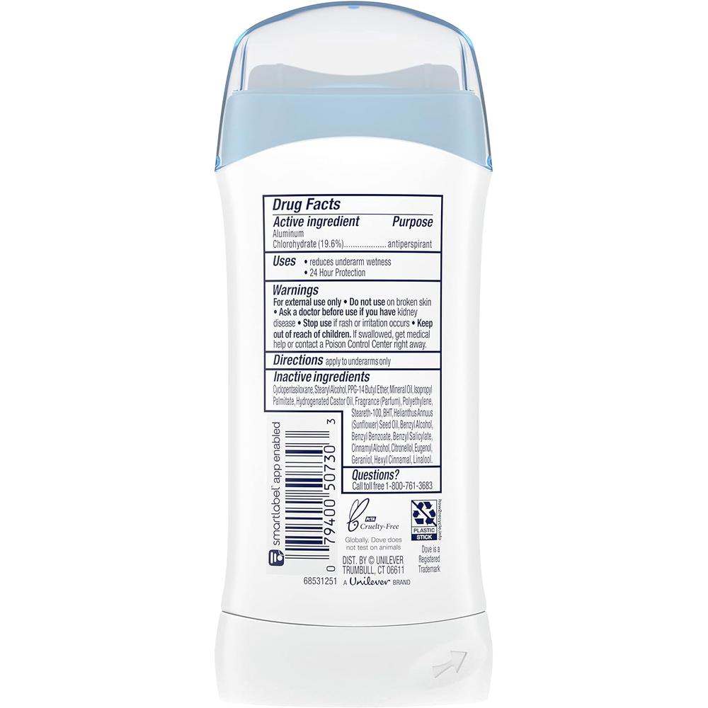 도브 데오드란트 스틱 여성용 오리지널클린 Deodorant 74g (2개) - 상세 이미지 5