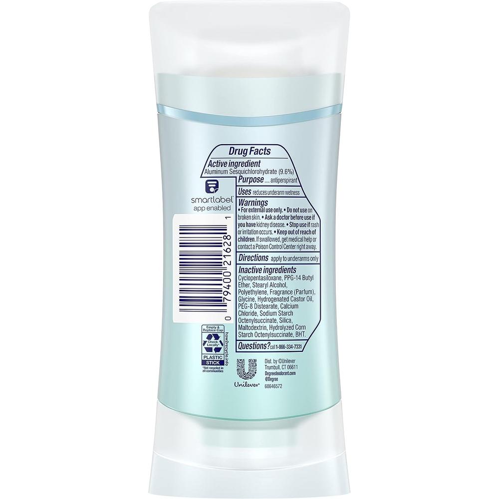 디그리 데오드란트 스틱 퓨어클린 Deodorant 74g (4팩) - 상세 이미지 2
