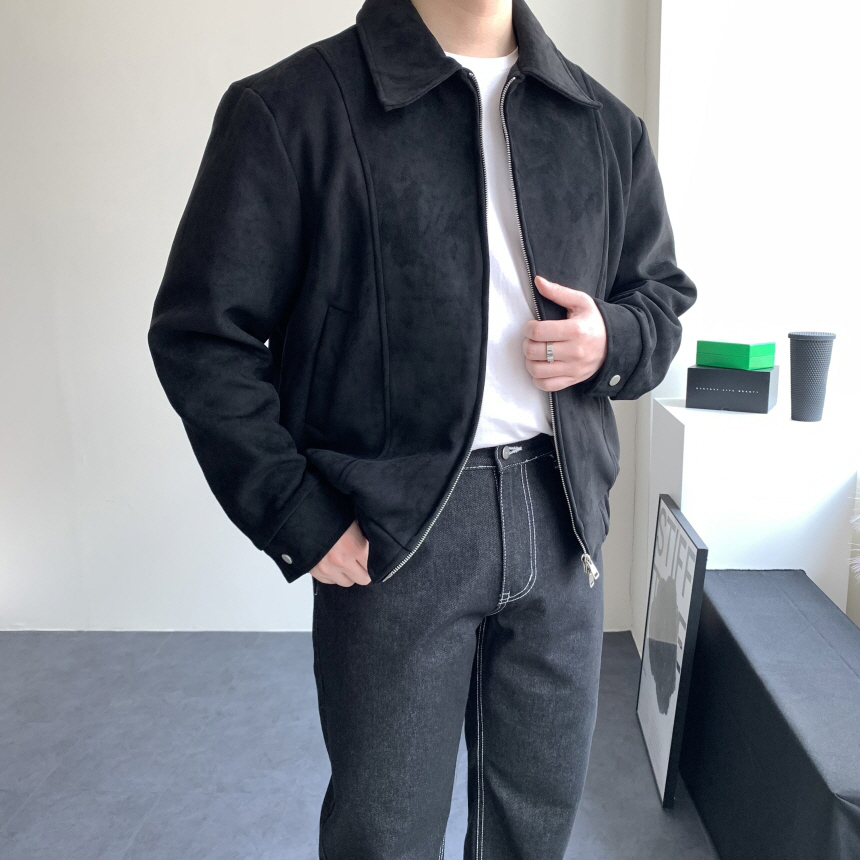 (SALE)남자스웨이드자켓 트러커자켓 블루종 이미지 8