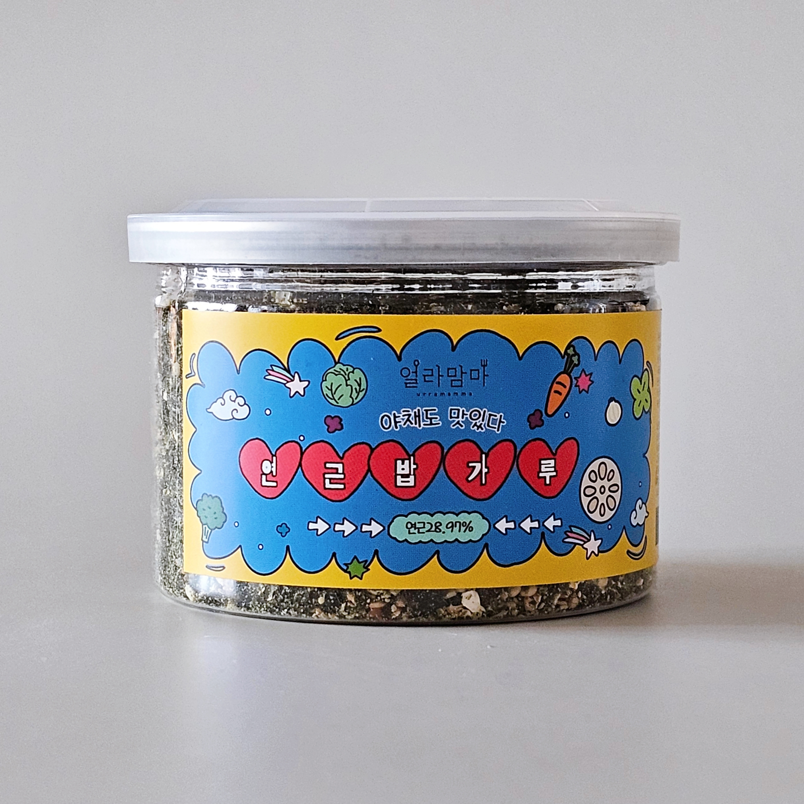 얼라맘마 유아반찬 연근밥가루 제품 이미지