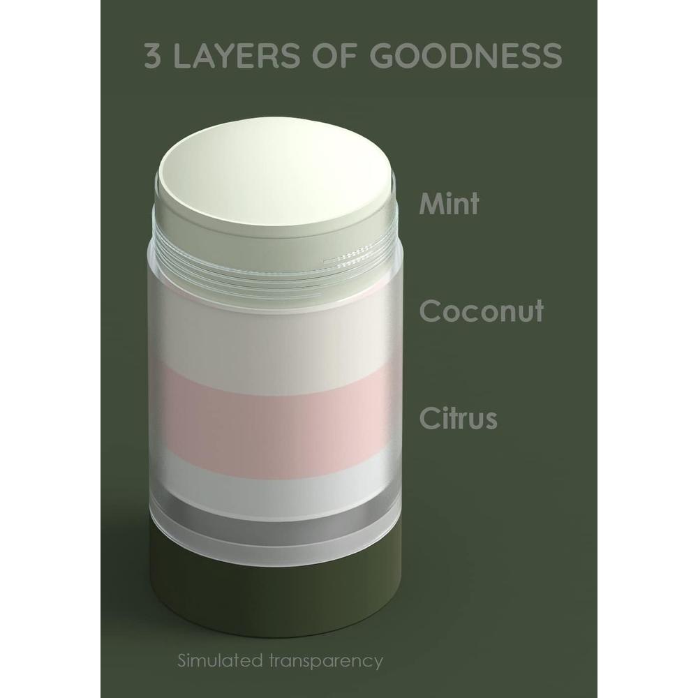 nevo 데오드란트 스틱 민트코코넛시트러스 Deodorant 75g - 상세 이미지 2