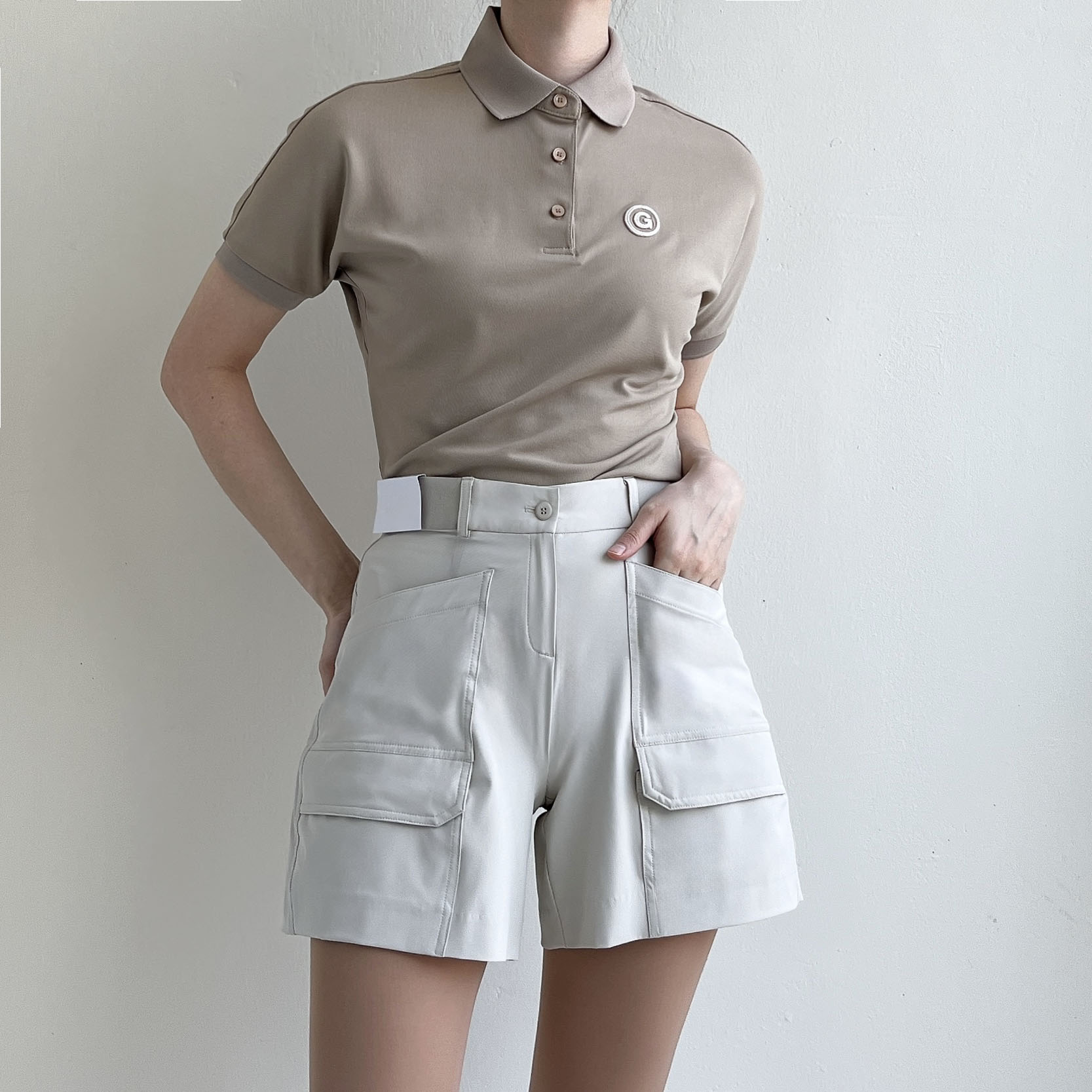 여성골프웨어 여름 여자골프반바지 골프연습복 이미지 6