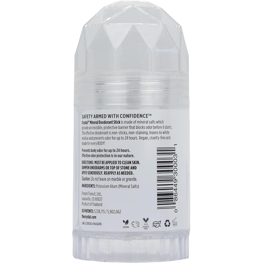크리스탈 데오드란트 스틱 무향 Deodorant 120g (2개) - 상세 이미지 3