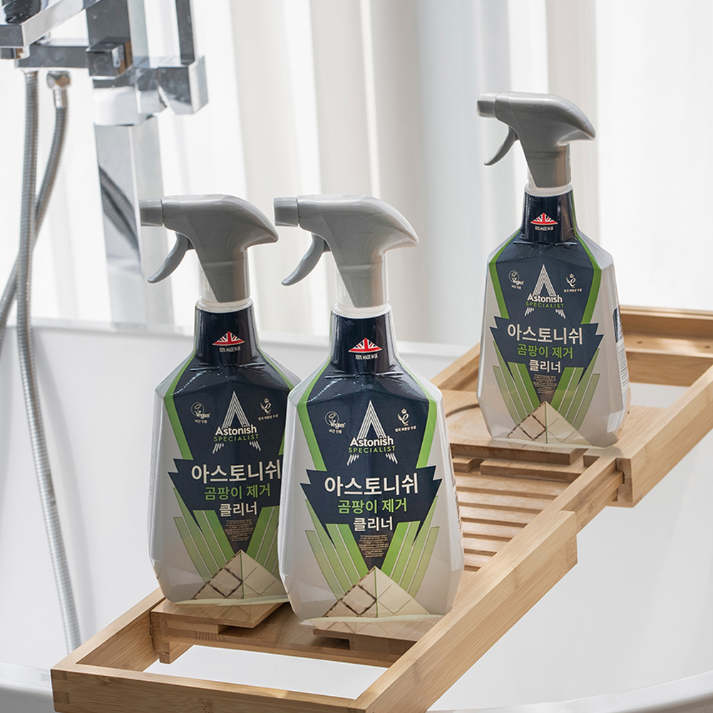 [본사] 아스토니쉬 곰팡이 제거제 3개 벽지 욕실 화장실 베란다 창틀 결로 제거
