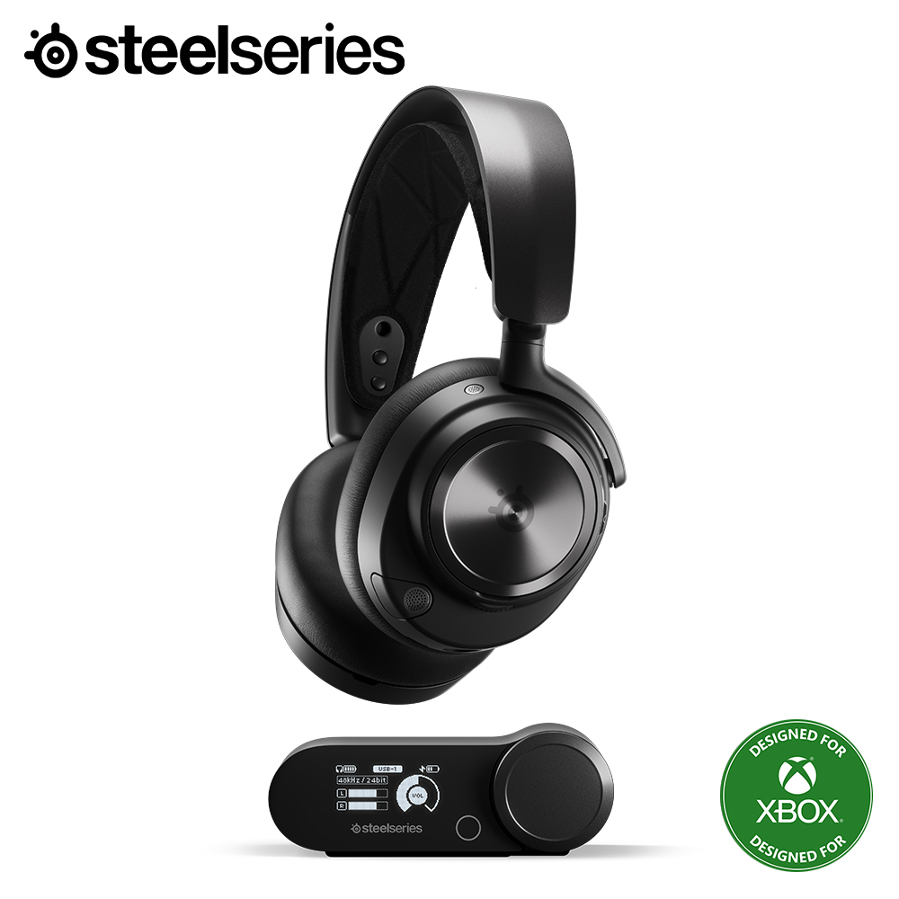 스틸시리즈 Arctis Nova Pro X 무선 게이밍 헤드셋 블랙