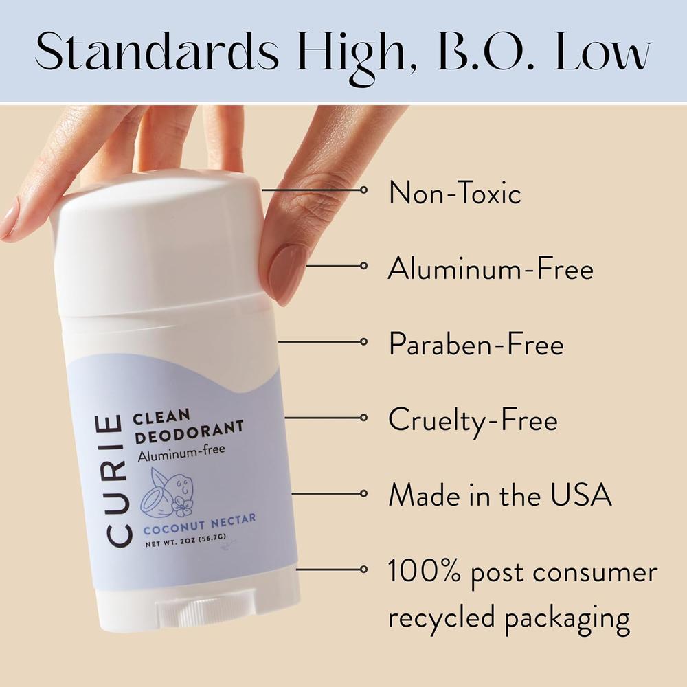 퀴리 데오드란트 스틱 코코넛 Deodorant 56.7g - 상세 이미지 2