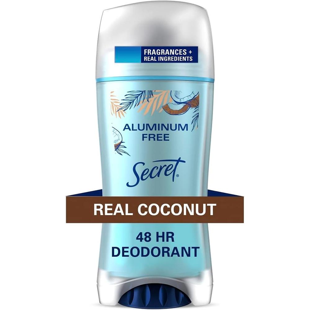 시크릿 데오드란트 스틱 코코넛 알루미늄프리 Deodorant 68g (2개) - 상세 이미지 2