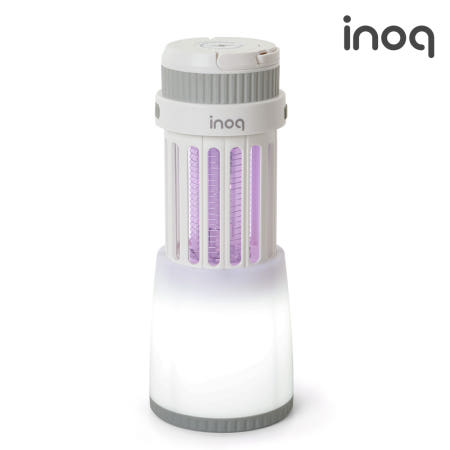 이노크아든 2in1 접이식 충전 무선 LED 해충퇴치기 랜턴 IA-IB400