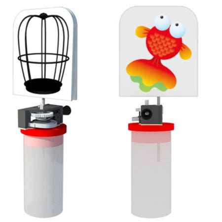 초등학교 과학 그림 잔상 착시현상 관찰 실험 교구 만들기재료 창의력 과탐실 교습소