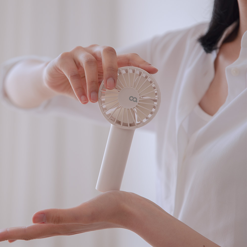 오아 콤비팬 휴대용 미니 손 선풍기 탁상용 2in1 USB 충전식 핸디 핸드 손풍기 - 상세 이미지 4