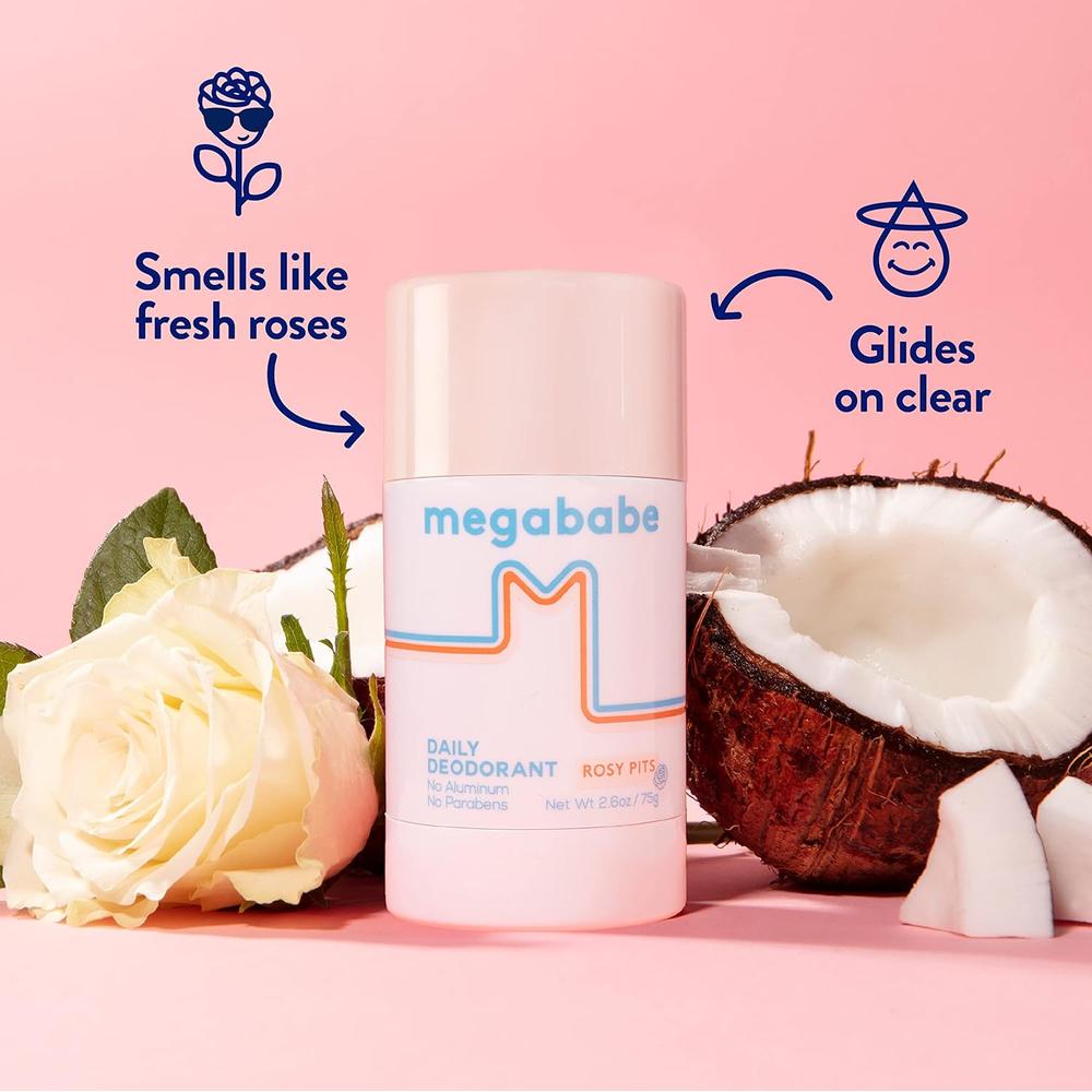 Megababe 데오드란트 스틱 로지 피츠 Deodorant 75g - 상세 이미지 4