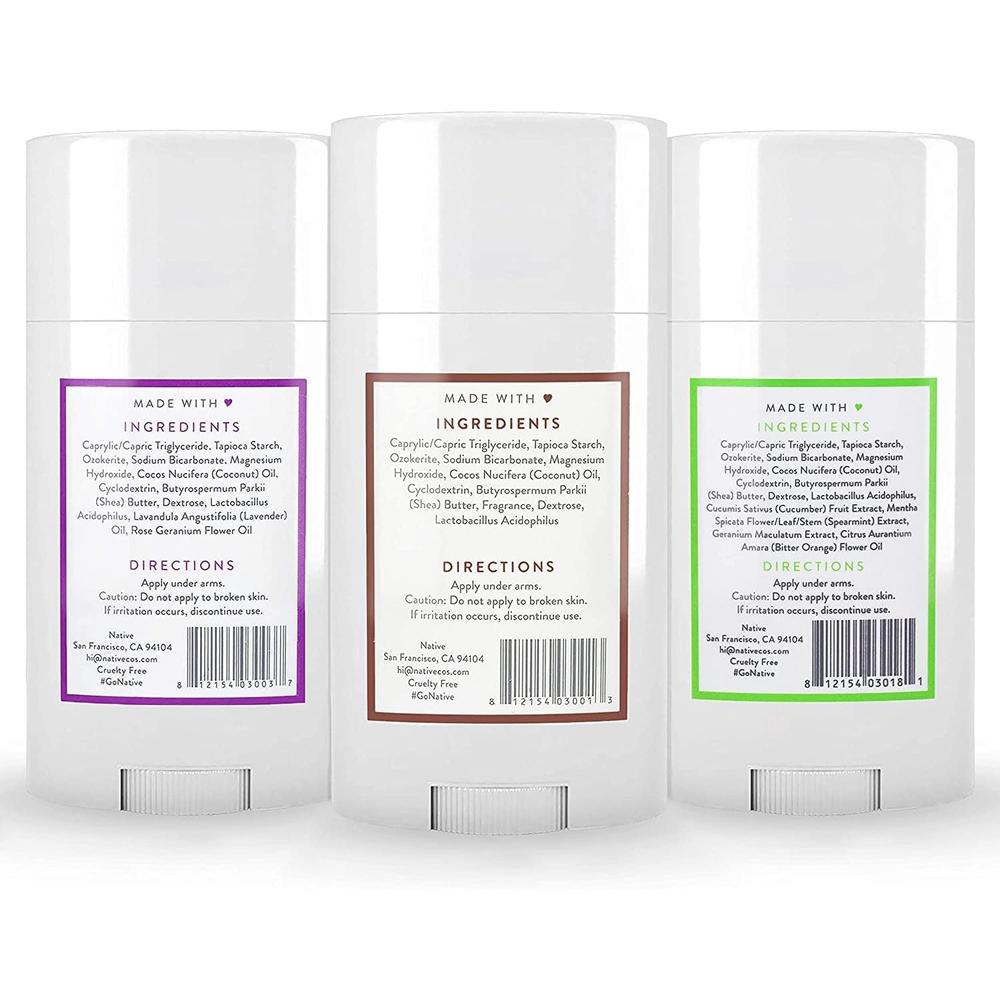 네이티브 데오드란트 스틱 3가지향 Deodorant 75g (총3개) - 상세 이미지 3