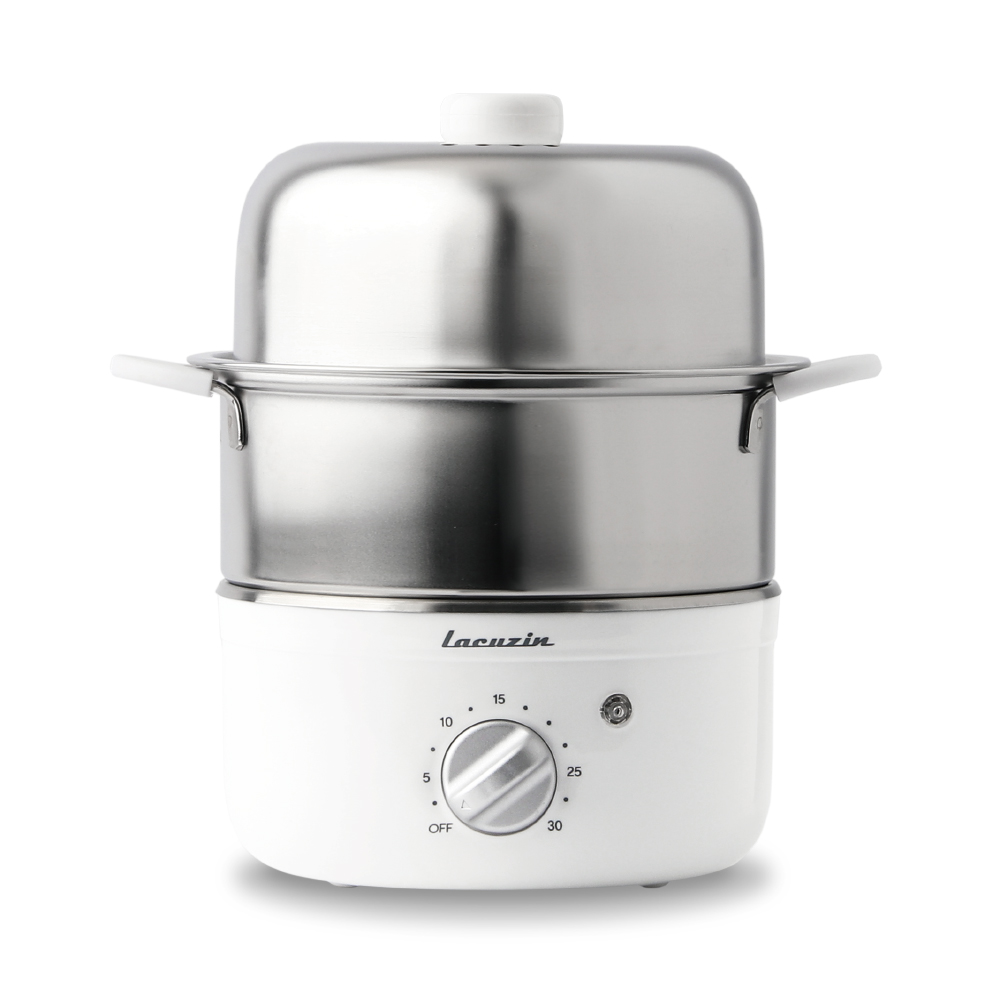 라쿠진 올스텐 2단 계란찜기 전기찜기 에그쿠커 멀티스티머