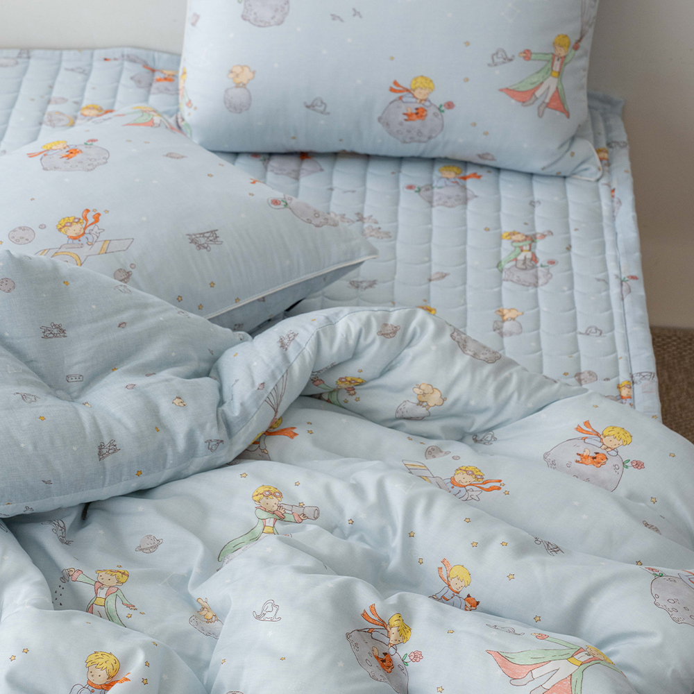 어린이패드 어린왕자 캐릭터 모달100 순면 슈퍼싱글 침대패드