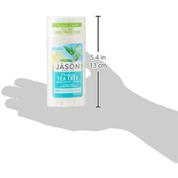 JASON 데오드란트 스틱 티트리 알루미늄프리 Deodorant 71g (2개) - 상세 이미지 2