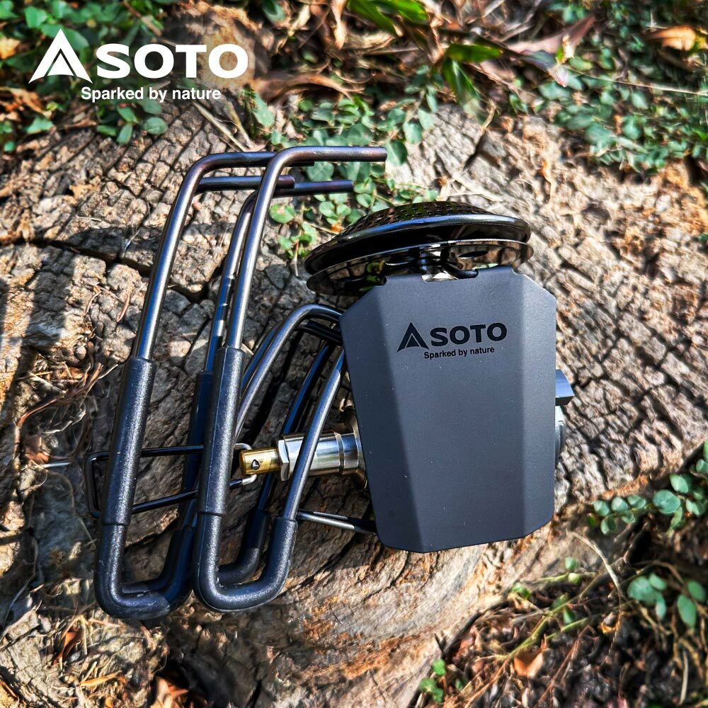 소토 레귤레이터 스토브 버너 ST-340 블랙 캠핑 경량 백패킹