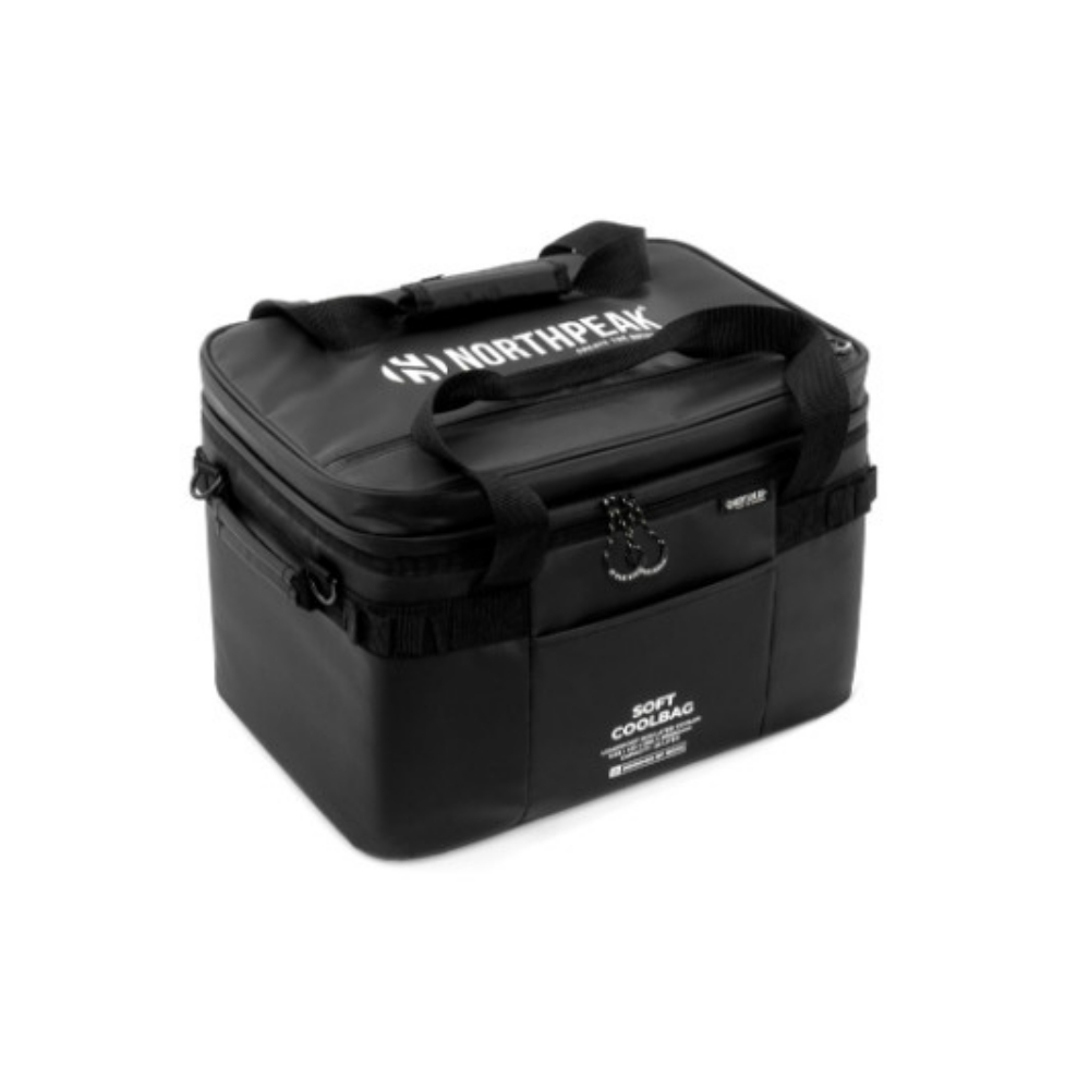 노스피크 소프트쿨러 캠핑 가방 보온보냉백 23L 어깨끈 세트