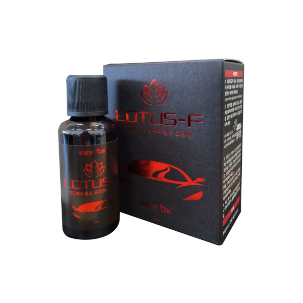 뷰오케이 로터스_F 불소 유리 발수코팅제 전문가용 50ml - 상품 이미지