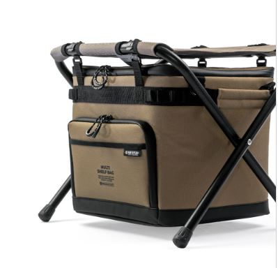 노스피크 멀티 쉘프 백 보냉 쿨러 가방 소프트 20L 와이즈 bbq체어 호환