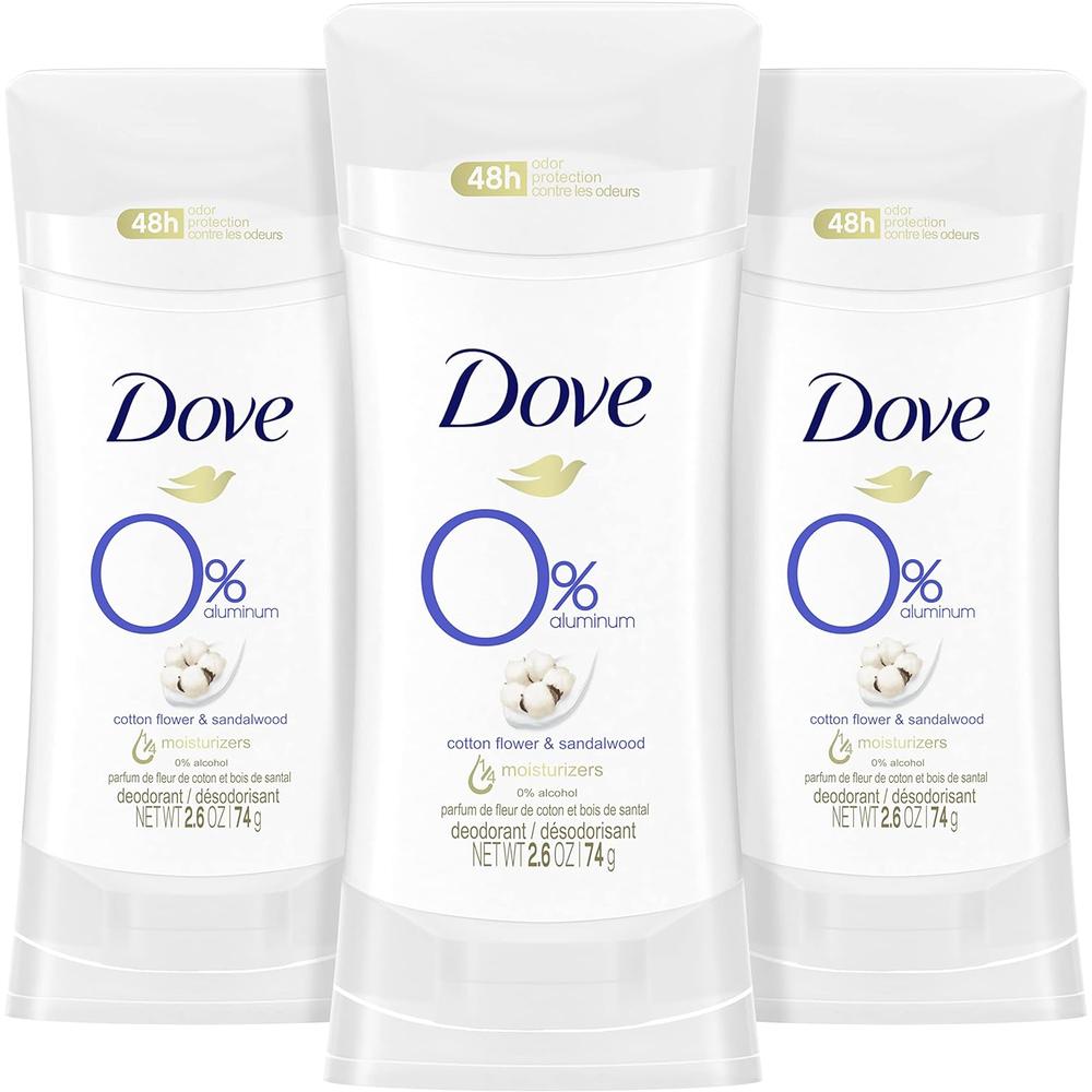 도브 데오드란트 스틱 코튼 플라워 Deodorant 74g (3팩) - 상품 이미지