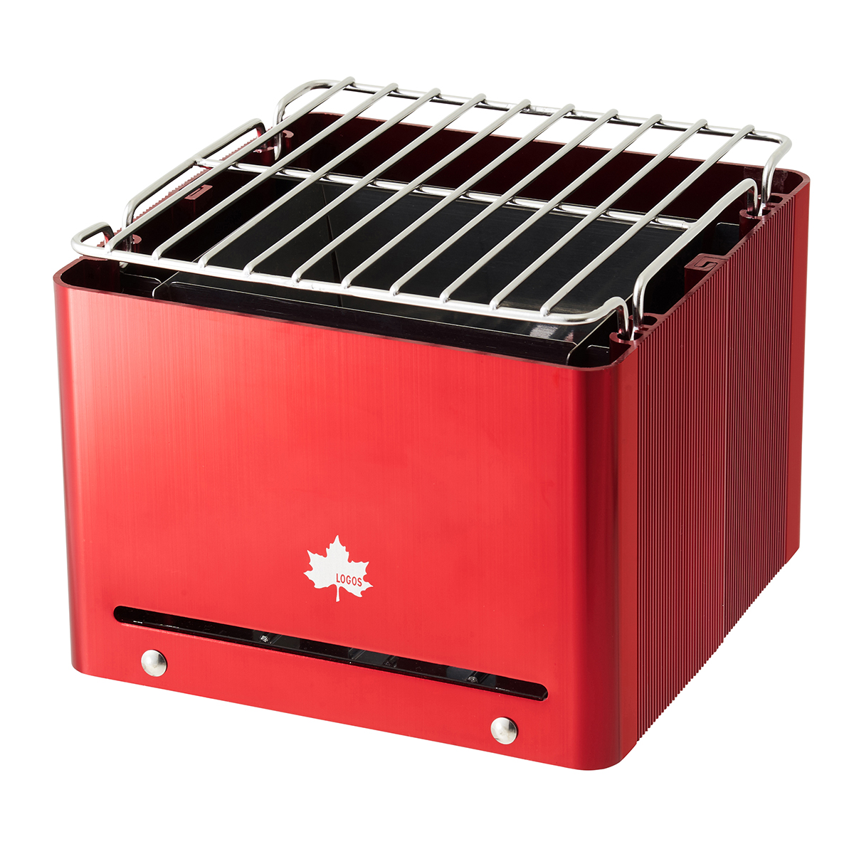 로고스 큐브 미니 그릴 캠핑 바베큐 화로대 불멍 접이식 숯불 경량 솔로스토브