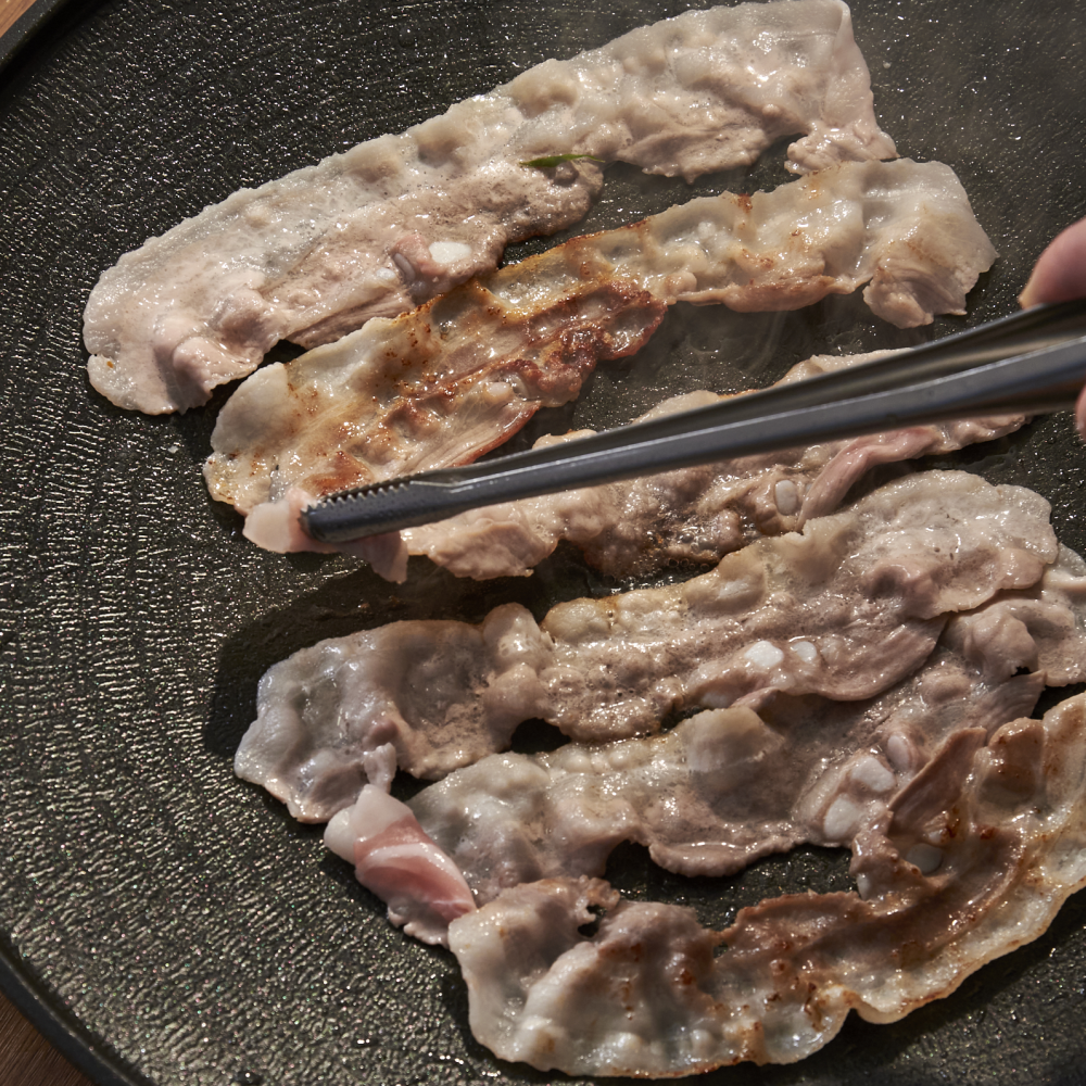 고기소녀 대패삼겹살 옛날삼겹 1kg 냉삼 냉동 이미지 2