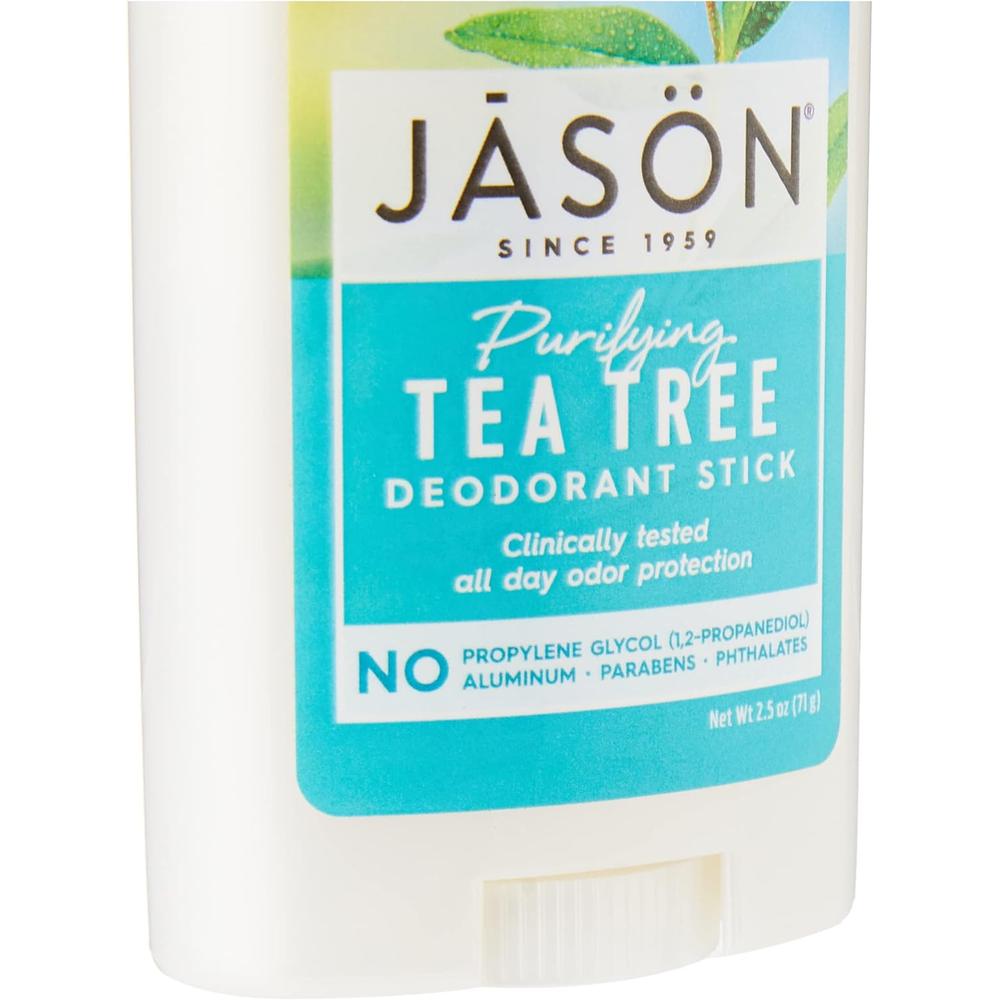 JASON 데오드란트 스틱 티트리 알루미늄프리 Deodorant 71g (2개) 이미지 6