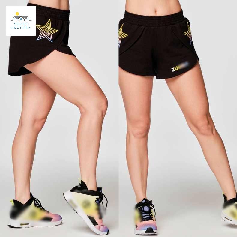 줌바웨어 여성 의류 카고 츄리닝 바지 고품질 반바지 ZUMBA - 상품 이미지