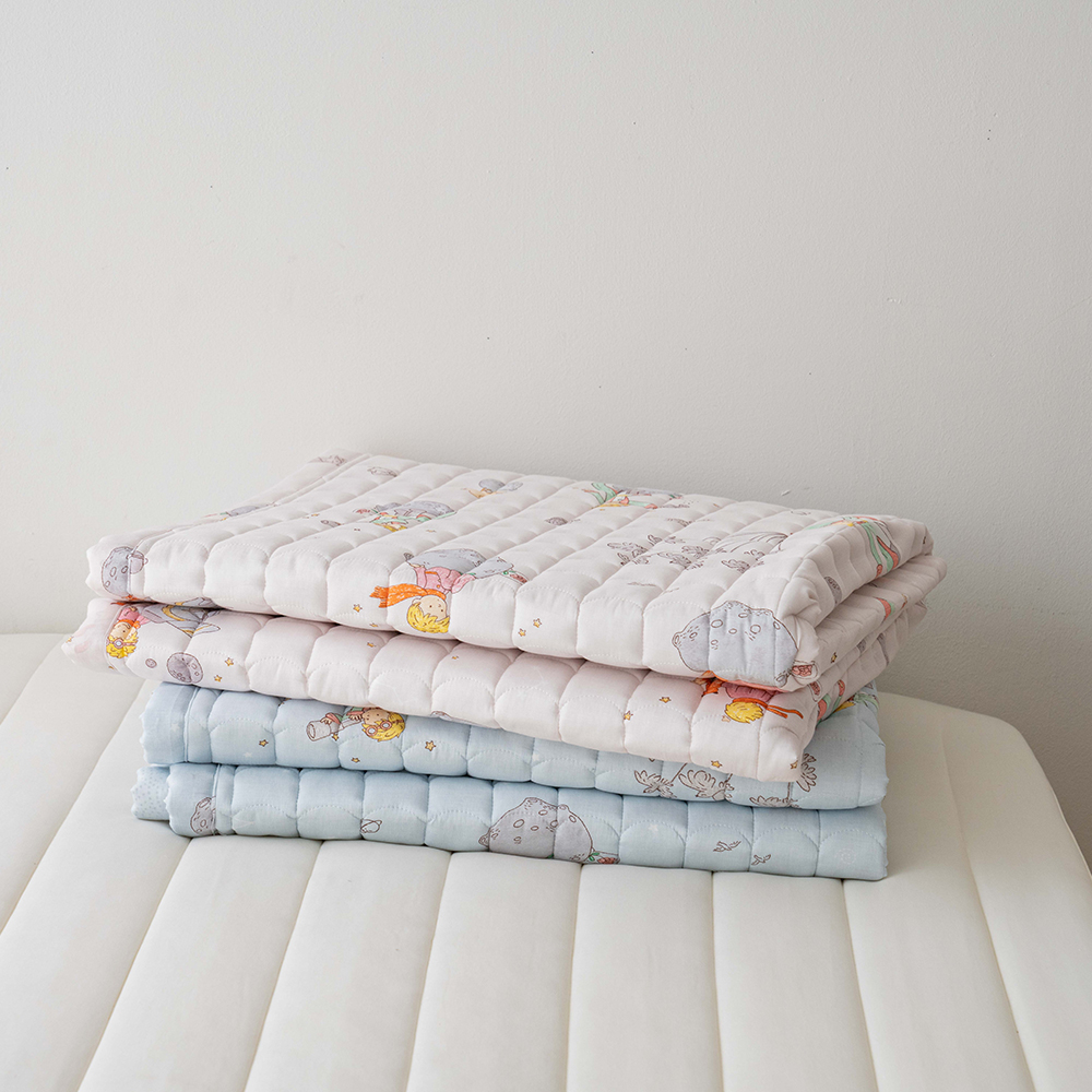 어린이패드 어린왕자 캐릭터 모달100 순면 슈퍼싱글 침대패드