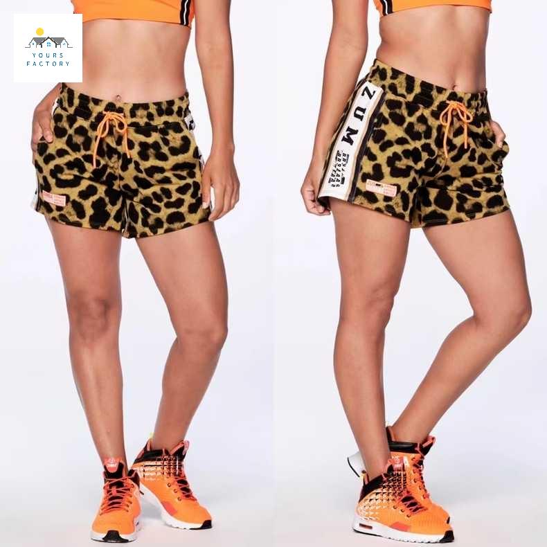 줌바웨어 여성 의류 카고 츄리닝 바지 고품질 반바지 ZUMBA - 상세 이미지 4