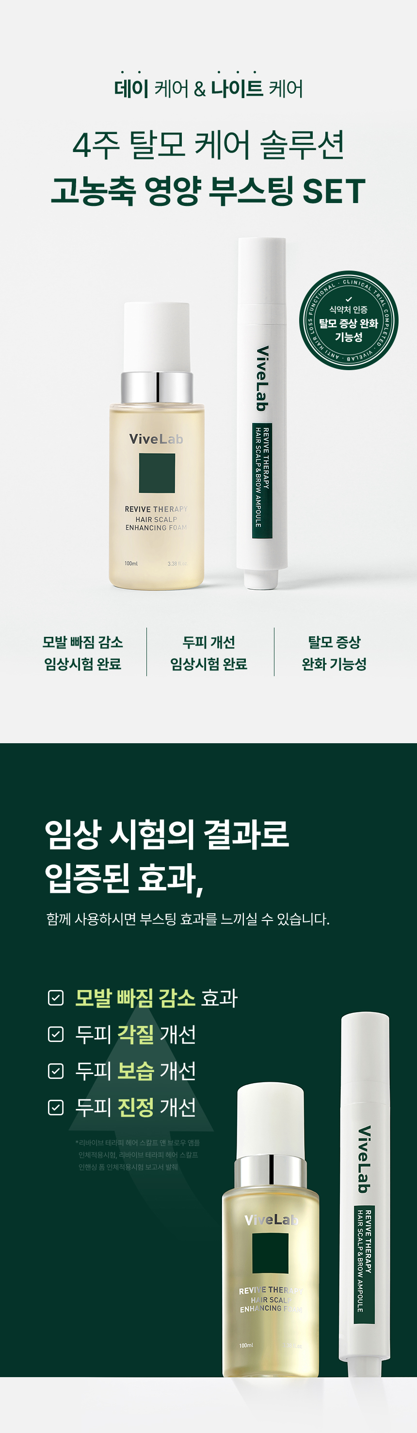 VIVELAB Revive Therapy Ampoule & Enhancing Foam Set - description 4