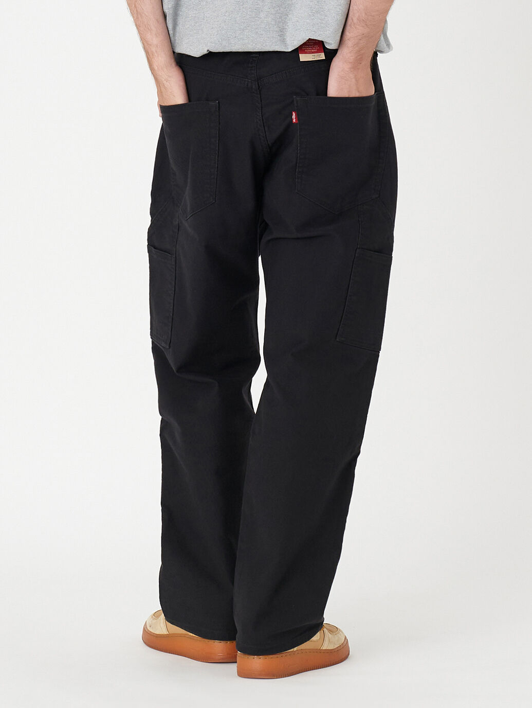 리바이스 워크웨어 565 유틸리티 팬츠 바지 블랙 WORKWEAR CANVAS - 상세 이미지 3