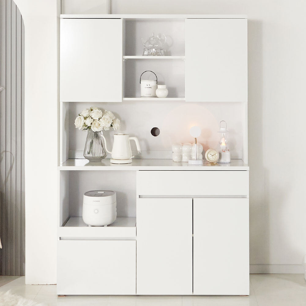 하퍼 주방수납장 키큰 렌지대 광파오븐 전자렌지장