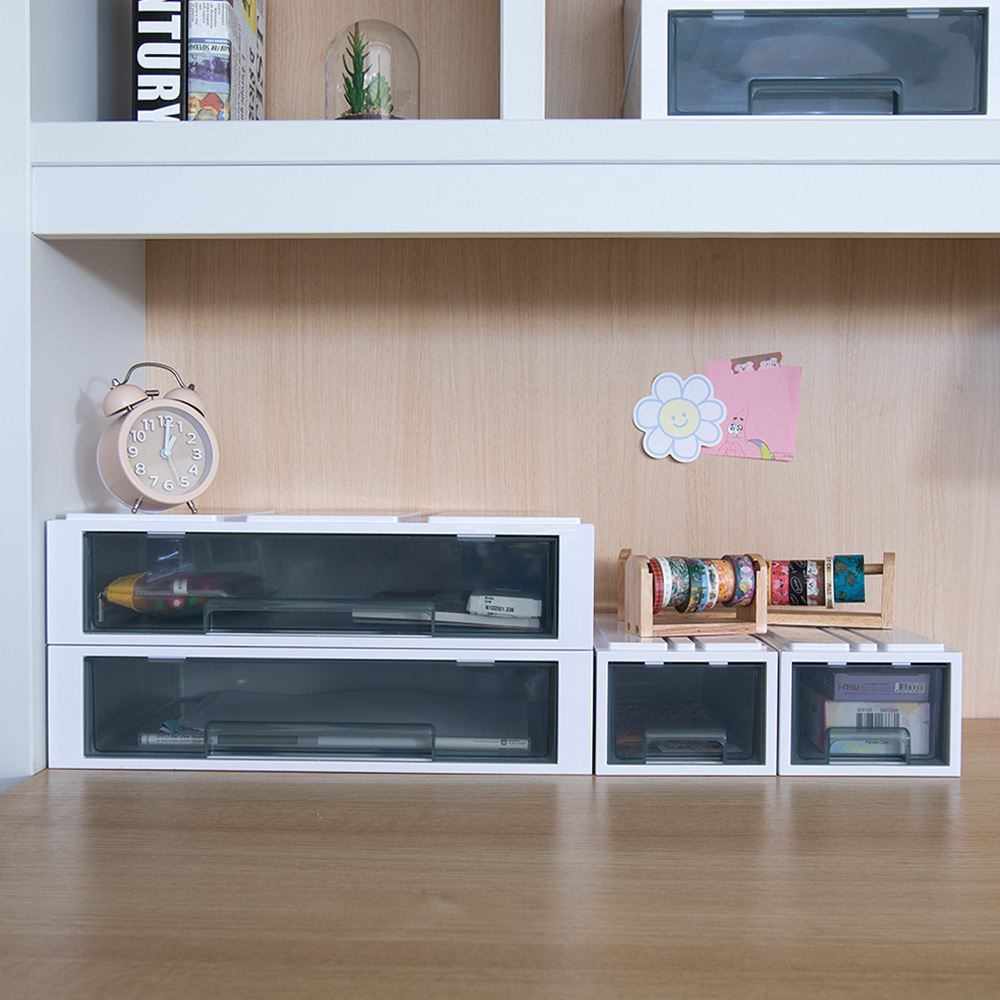 시스템 책상정리함 데스크오거나이저 미니서랍 데스크정리함 A4수납 소형 - 상세 이미지 5