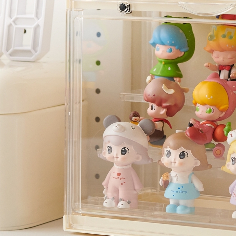 투톤 아크릴케이스 피규어장식장 건담 레고 진열장 인형 보관함 S 이미지 4