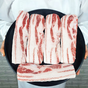 세계 4대 진미 이베리코 돼지고기 지방많은 삼겹살 300g 캠핑 캠핑고기 맛있게 먹은 솔직 후기 - 상품 이미지 1