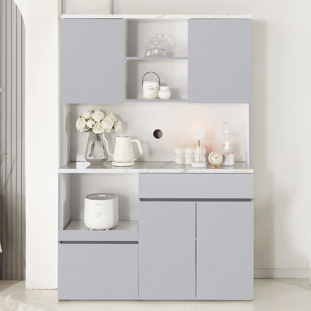 하퍼 주방수납장 키큰 렌지대 광파오븐 전자렌지장