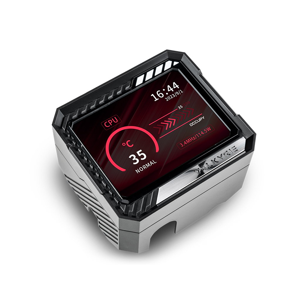 발키리 VALKYRIE V360S ARGB LCD CPU 수냉쿨러 로키 (블랙) - 상세 이미지 4