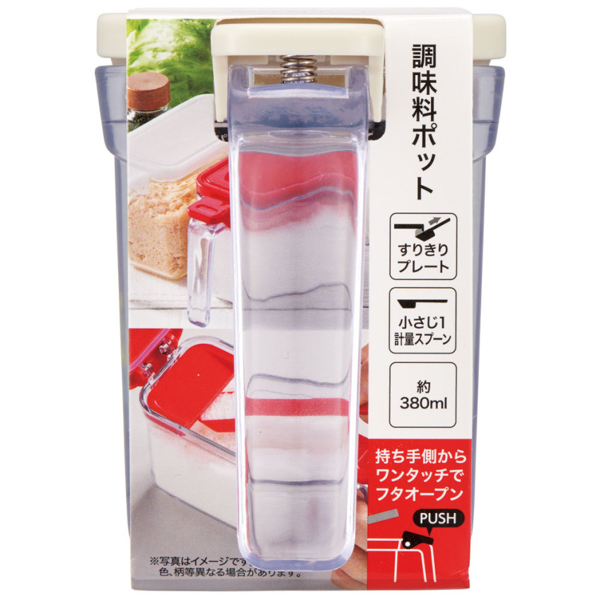 [발주상품 2~4 영업일 후 발송예정] 스케이터 무민 캐릭터 원푸시 조미료 포트 380ml KHP1 - 조미료·육수 - 하카타몰