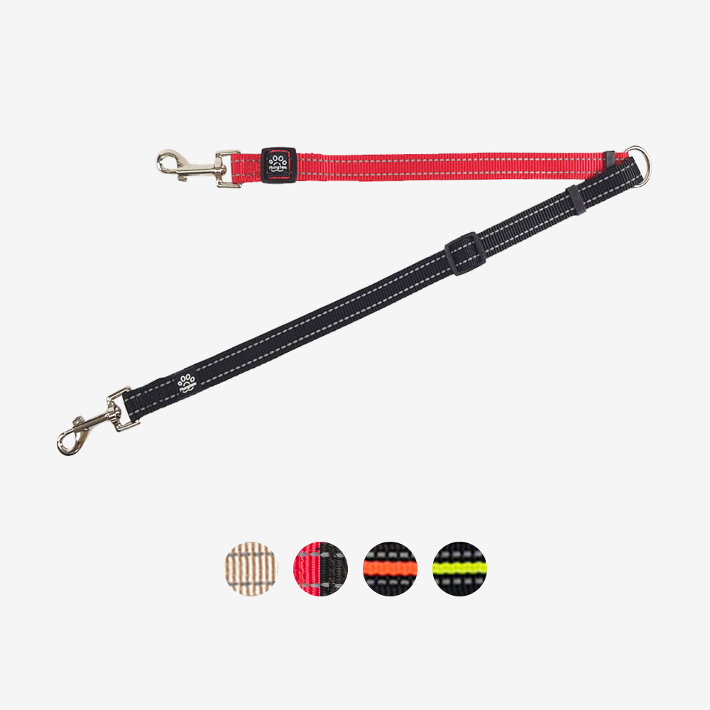 강아지 두마리 산책 더블 트윈 듀얼 리드줄 트윈줄 쌍고리줄 S M L 이미지 2