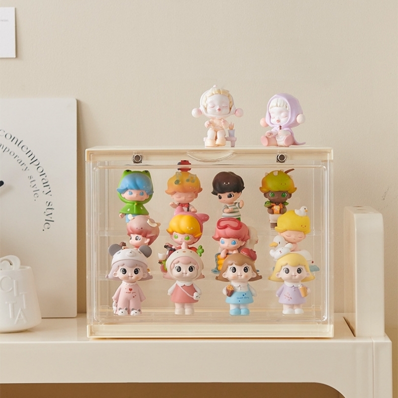 투톤 아크릴케이스 피규어장식장 건담 레고 진열장 인형 보관함 S 이미지 2