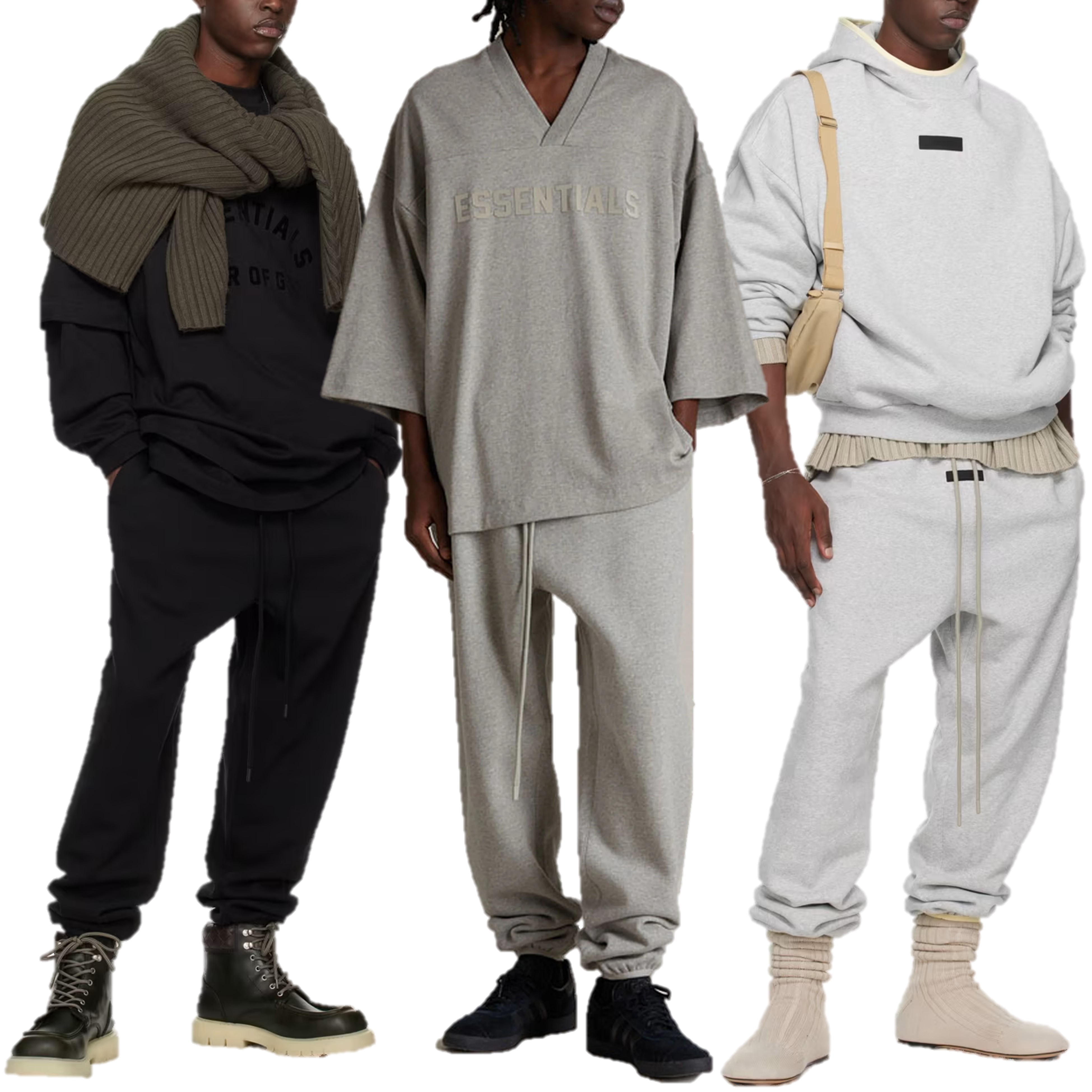 피어오브갓 에센셜 바지 드로우스트링 조거 스웻 팬츠 24SS - 상품 이미지